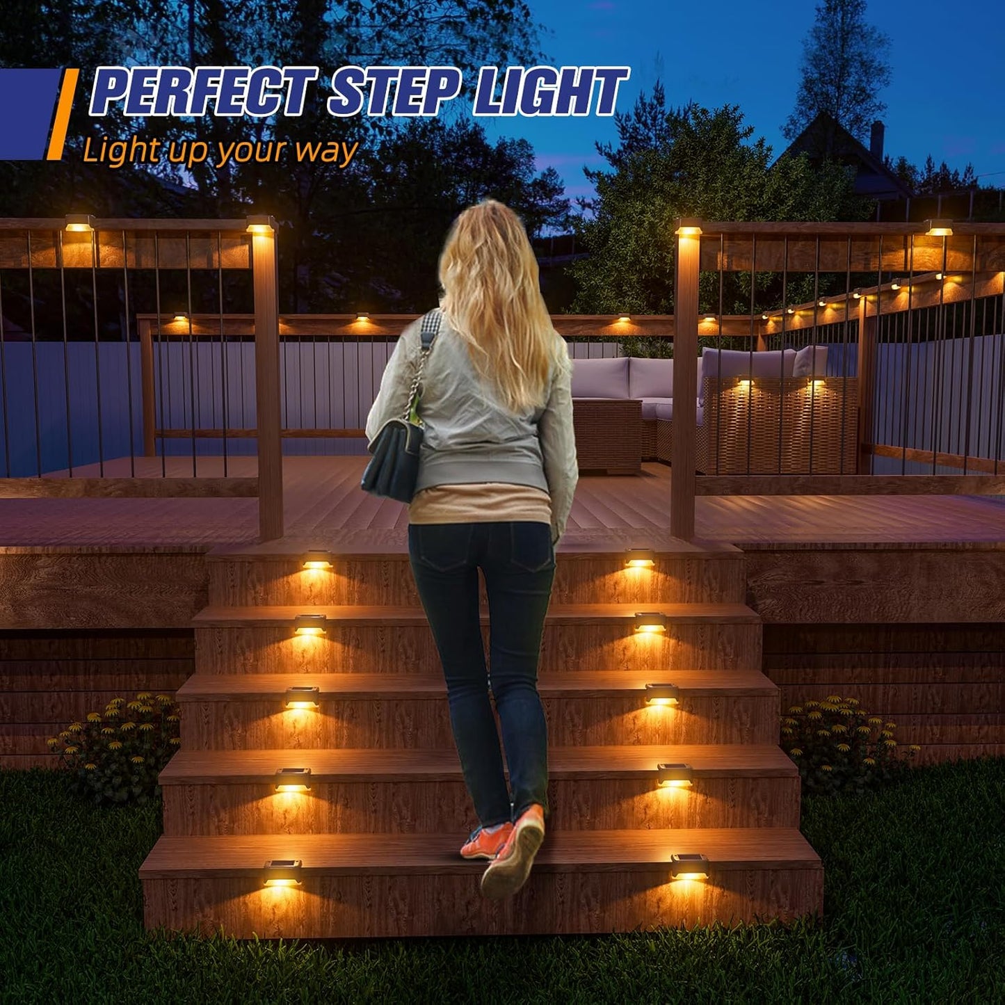 Solar Deck Lights Outdoor